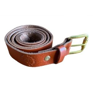 WAXWING Handcrafted Genuine 100% Leather NWOT Belt Size 40” - 42”
